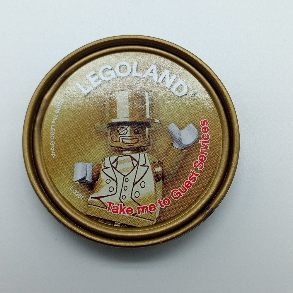 LEGO Mr.Gold Pop Badge